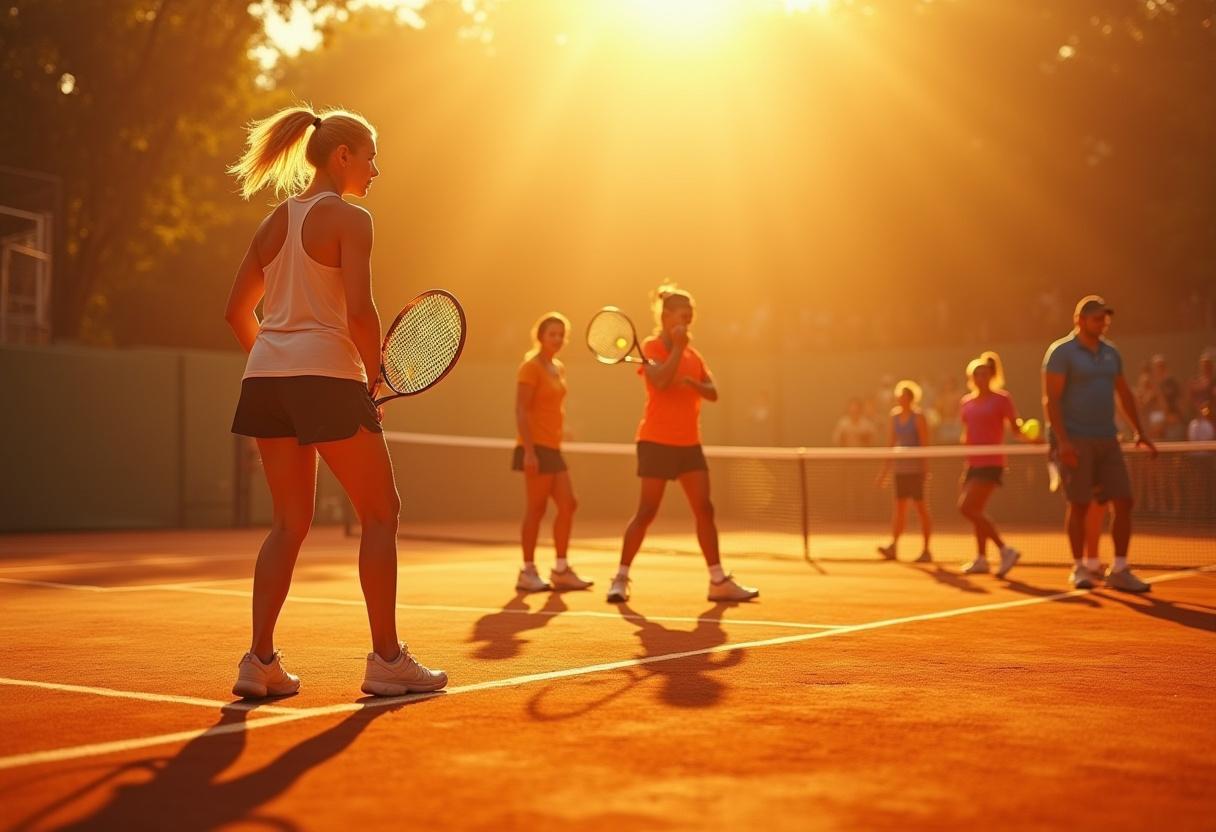 Personalized tennis leagues on  Warlockvault 