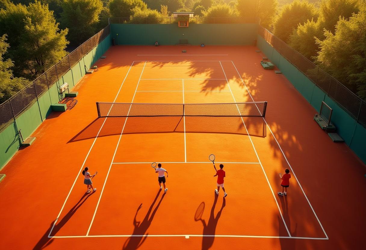 Individual customization of tennis teams